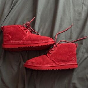 UGG Men's Vibrant Red Chukka Boots